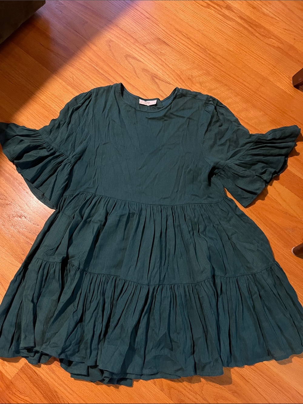 Organic Cotton Tiered Dress